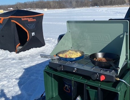 How We Use Our Chuck Box during the Winter