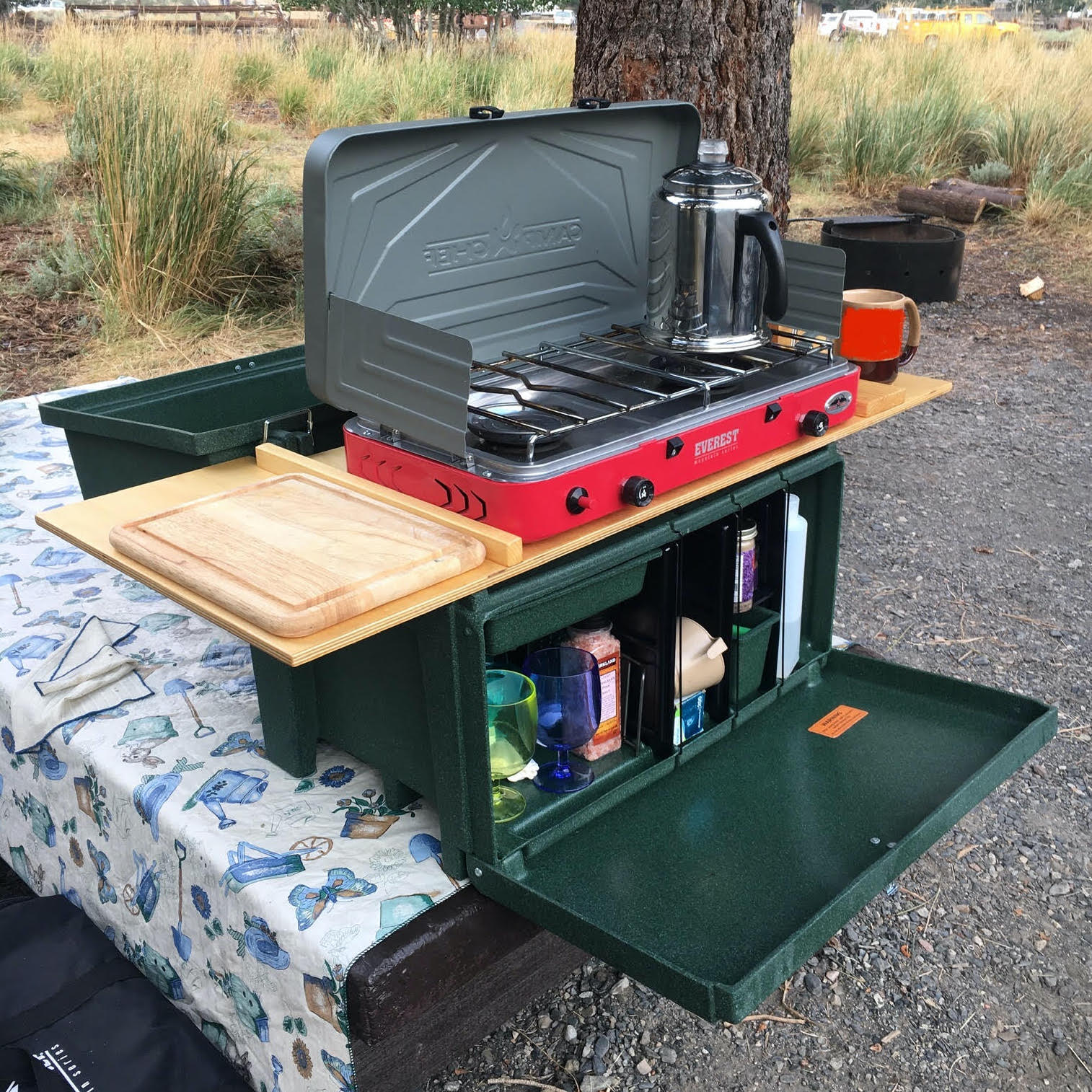 Camp Box The Chuck Box Camp Kitchen