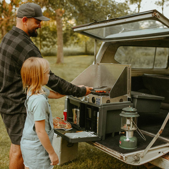 The Camping Kitchen Box Keep Your Camping Kitchen Organized and Ready for  Adventure With This Light and Strong Chuck Box 